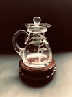 Stuart Crystal Small Lidded Jug - Tree - In Excellent Condition