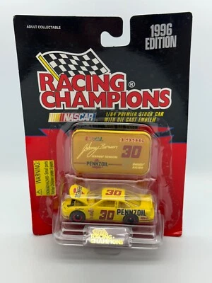 Racing Champions NASCAR 1996 Johnny Benson #30 Pennzoil Pontiac, 1:64, nuevo en caja Foto 1 de 4