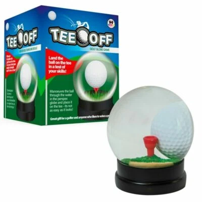 Tee Off Golf Ball Globe Game Puzzle Fun Gift Funtime - Image 1 of 4