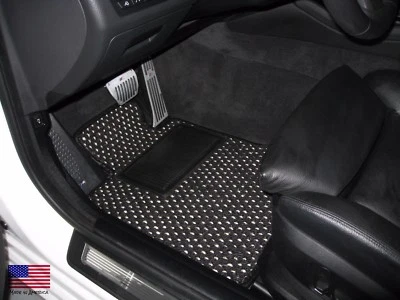 BMW 5 Series E39 Custom Car Floor Mats CocoMats 2 Piece Set - Imagem 1 de 4