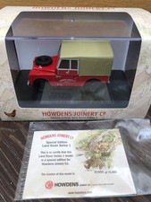 Oxford 1/43 Land Rover Series 1 Howdens Joinery Special Edition Die-Cast Model