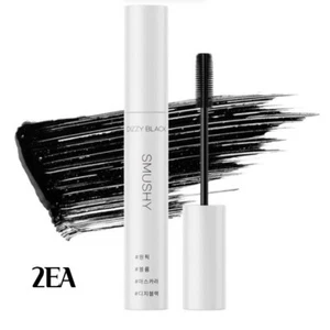 Máscara de pestañas ROKKISS SMUSHY One Pick Volume 10gx2ea #01 NEGRO MAREADO maquillaje de ojos coreano - Imagen 1 de 24