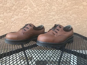 Hytest Fußstützen Sicherheit Rutschfest Bequem Oxford Schuhe Braun Herren 7 E - Bild 1 von 9