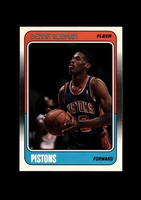 Fleer Set-Break # 43 1988-89 Dennis Rodman casi nuevo-como nuevo o mejor *GMCARDS* Foto 1 de 2