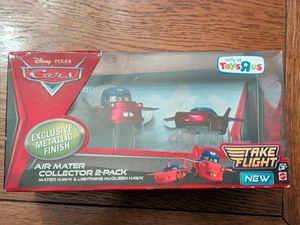 Disney Pixar Cars Take Flight Air Mater 2 Pack Exclusive Toys R Us Metallic 2011 - Bild 1 von 15