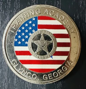 US Marshall Training Academy Coin Glynco, Georgia US Department Of Justice - Picture 1 of 3