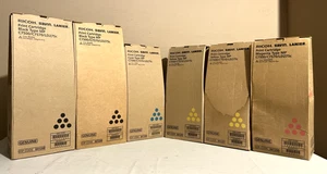 6 Genuinos Ricoh Savin MP C7500 C7570 LD275C 841288 841289 841290 841291 LEER - Imagen 1 de 7