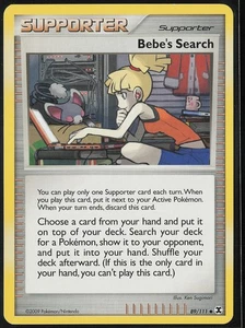 Bebe's Search Uncommon #89/111 Rising Rivals NM Pokémon - Picture 1 of 2