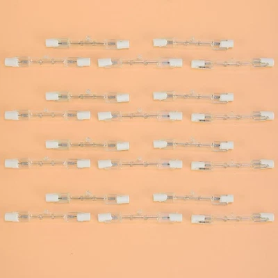 20Pcs 220V 100W J Type R7S T3/78mm Double Ended Halogen Light Bulbs - Image 1 of 4