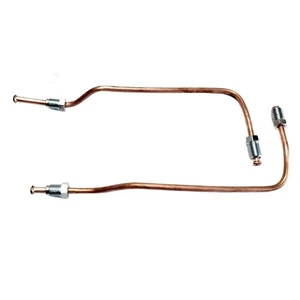 Pair Copper Rear Brake Pipes for Land Rover Freelander MK1 1997 to 2006 ABS - Picture 1 of 4
