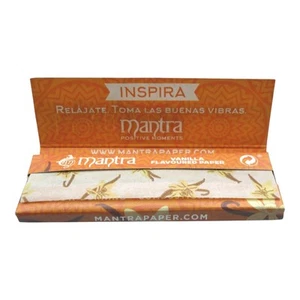 1 x Mantra 1 1/4 Size Vanilla Flavoured Rolling Papers Smoking Tobacco Herbs - Bild 1 von 3