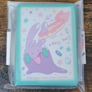 Pokemon Center Sleeves 65x Brand New Hey Hey We're Goomy Pack Sealed - Picture 1 of 1