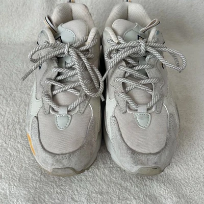 FILA Sneakers Shoes RAY TRACER DAD White Gray Suede Mesh low Women's US6 EX - Image 1 of 4