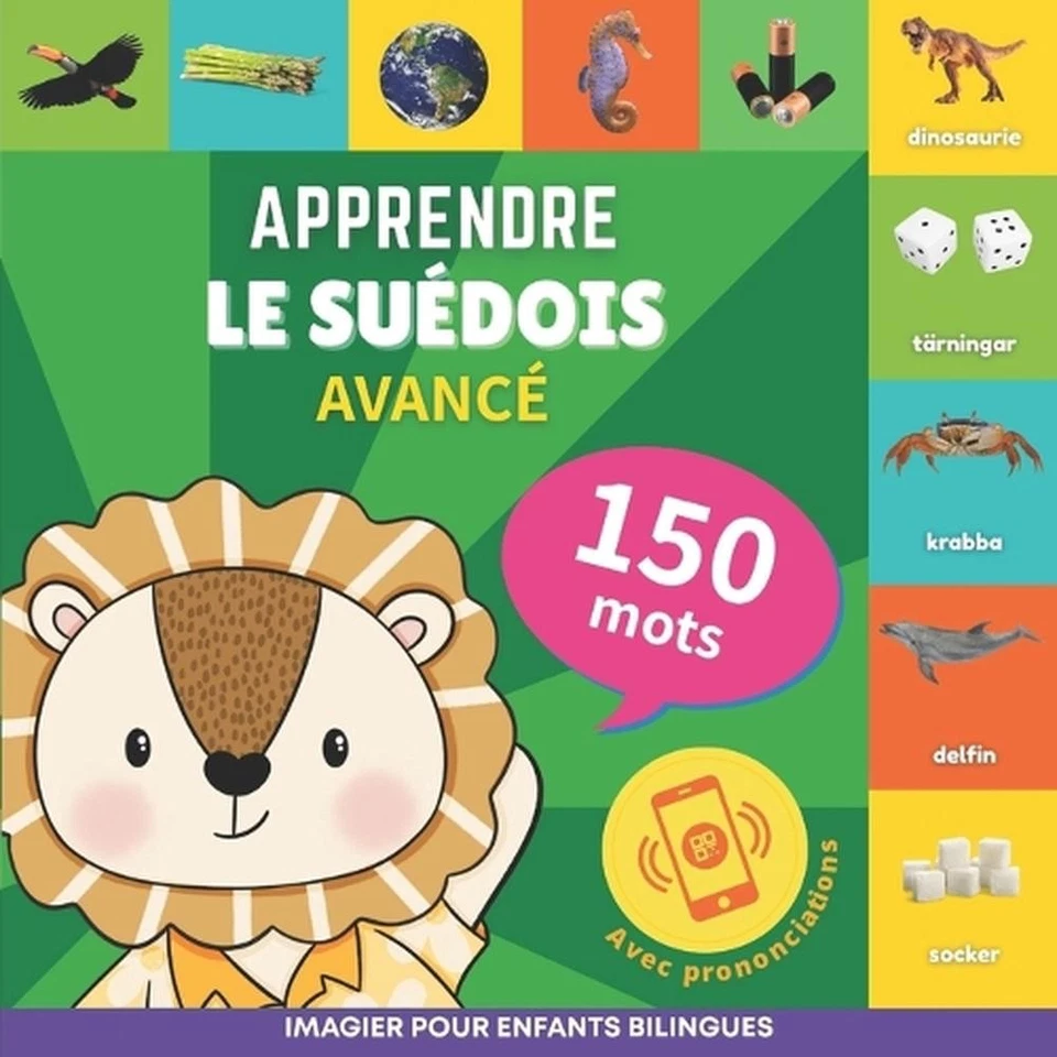 Apprendre le sudois - 150 mots avec prononciation - Avanc: Imagier pour enfants - Image 1 of 1
