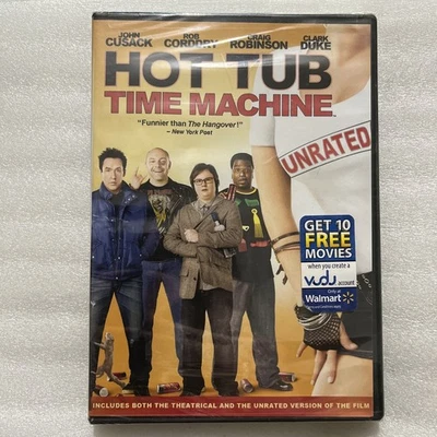 Hot Tub Time Machine (DVD, Unrated) NEW SEALED - Image 1 of 2