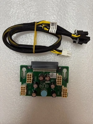 Dell Poweredge T630 T640 GPU Power Supply Expansion Board X7C1K w/Cable DRXPD - Image 1 of 4