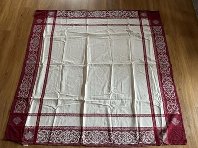 TCM Tischdecke Eckig 155 X 150 cm festlich aus 100% Baumwolle Super Zustand - Bild 1 von 4