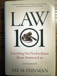 Law 101 by Jay M Feinman 6th Ed. American Law Oxford University Press H/C:VG - Picture 1 of 2
