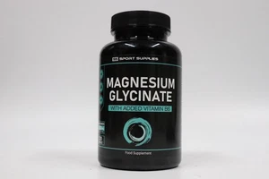 Glicinato de Magnesio 1500mg 120 Cápsulas BBE 27/07 - Imagen 1 de 4
