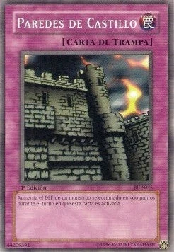 YuGiOh Castle Walls BIJ-SP045 Common Spanisch NM 1st - Bild 1 von 2