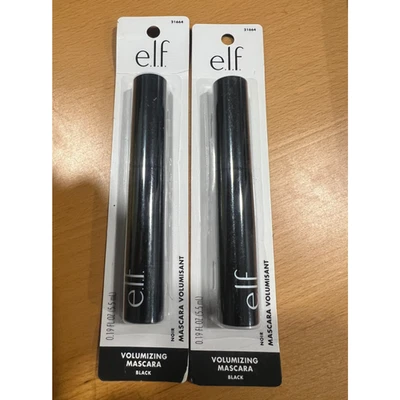 PACK OF 2 e.l.f. (Elf) Volumizing Mascara with B5, Black # 21664 Elf .19 fl oz - Image 1 of 3