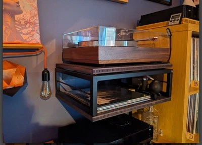 Solid-Sounds ladder Turntable Wall Shelf - Image 1 of 4