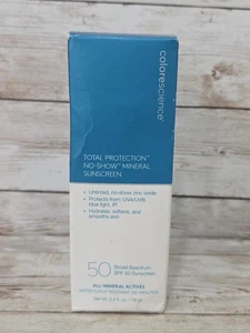 ColoreScience Protezione Totale No Show SPF50 Protezione Solare Minerale 2,6 oz Scad. 08/25 - Foto 1 di 3