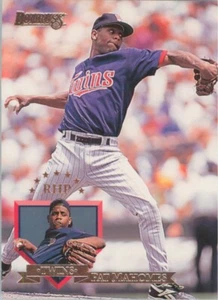 Pat Mahomes 1995 Donruss #512 Minnesota Twins Baseball Card - Picture 1 of 2
