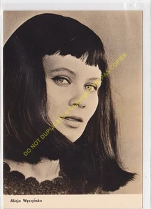 RPPC STAR ALICJA WYSZYNSKA Edition STARFOTO - Bild 1 von 2