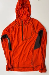Black Diamond Alpenglow Pro Damenoberteil mit Kapuze Größe Small orange/schwarz - Bild 1 von 6