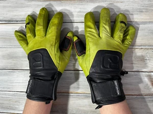 ORTOVOX Snowboard Handschuhe Pro Herren Leder Happy Green Ski Snowboard Sport - Bild 1 von 23