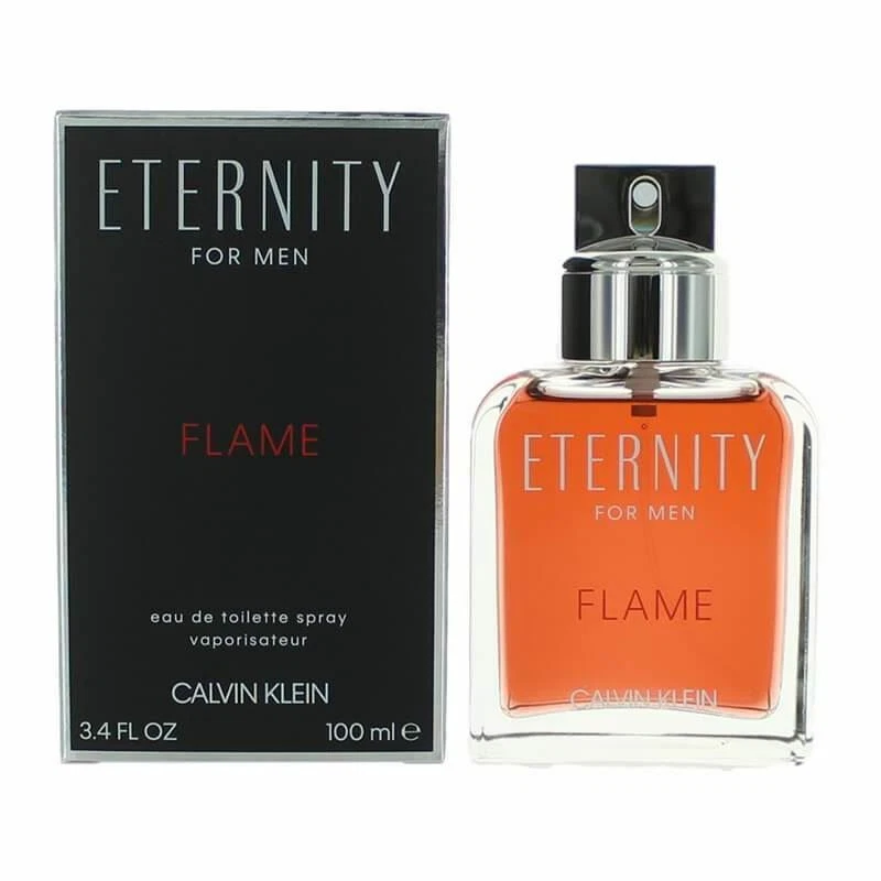 Calvin Klein Eternity Flame For Men 100ml EDT (M) SP Mens 100% Genuine (New) - image 1 of 1