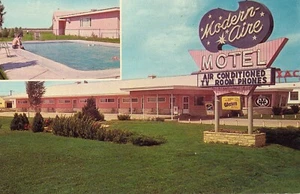 Modern Aire Motel en Fremont NE ANTIGUO - Imagen 1 de 1