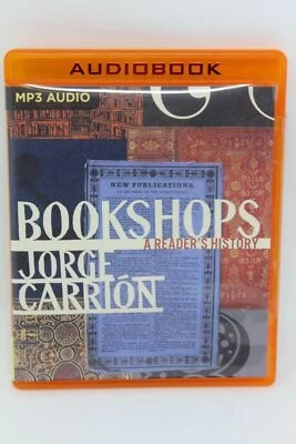 Bookshops: A Reader's History [MP3 Audio Book] Unabridged by Jorge Carrion - Image 1 of 4