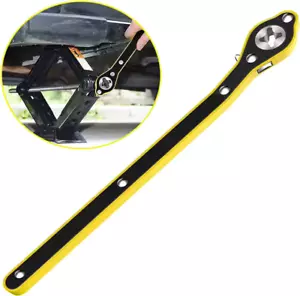 Car Jack Ratchet Wrench Labor-Saving Scissor Jack Lug Wrench For Tire Wheel - Picture 1 of 7