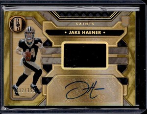 2023 Panini Gold Standard Jake Haener #213 Rookie Patch Autograph /199