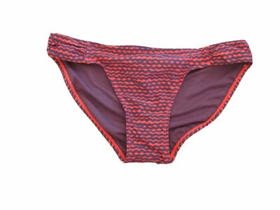 New Old Navy Women Purple Orange Zigzag Multi-color Bikini Bottom Swimwear M L - Image 1 of 4