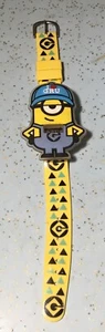 MZB DESPICABLE ME 3 I LOVE GRU MINION MEL LIGHT UP WATCH w/PLASTIC BAND - Picture 1 of 10