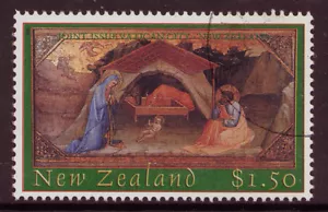 NEW ZEALAND 2002 VATICAN CITY JOINT ISSUE FINE USED - Picture 1 of 1