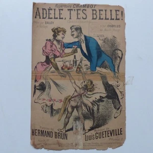 Partition Adele t es belle ! CHAMBOT HERMAND BRUN GUETEVILLE - Imagen 1 de 1
