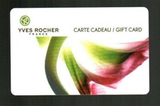 YVES ROCHER ( Canada ) Flower Stem & Petals 2012 Gift Card ( $0 ) 