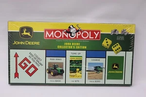 Monopoly John Deere Collector's Edition W/ Pewter Tractor Tokens New Sealed 2005 - Picture 1 of 6