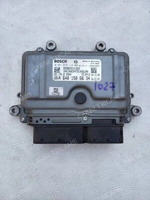 A6401506634 ENGINE CONTROL UNIT MERCEDES-BENZ W169 A 160 CDI 60KW BOSCH 0281015112 - Image 1 of 4