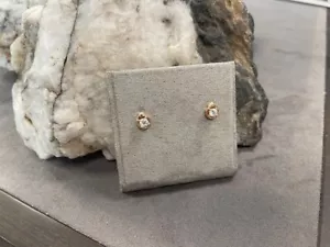 Orecchini Clogau Gallese Oro 18ct 1854 Albero della Vita Diamanti Sconto 400€ 4mm Rari - Foto 1 di 14