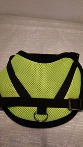 Arnés blandos L collar brillo arnés de pecho arnés de perro malla verde neón - Imagen 1 de 4