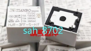 5 Stück NEU Tianbo 12VDC 12V 4-polig 15A Relais HJR-3FF-S-HF - Bild 1 von 2