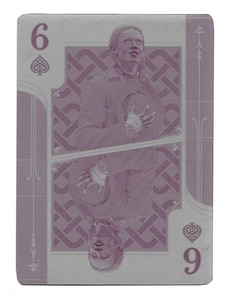 2020 Cryptozoic Outlander Season 4 Printing Plate John Bell / Young Ian 6 Spades