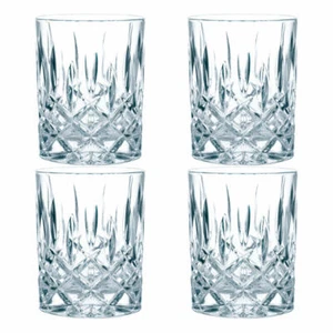 Nachtmann Noblesse Whiskybecher Set, 4er Set, Whiskyglas, Kristallglas, H 9.8 cm