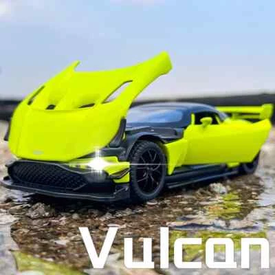 1:32 Aston Martin Vulcan V12 Supercar Alloy Model Car Toy Diecast Toy Vehicle - Image 1 of 4
