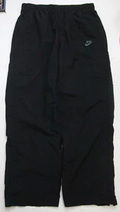 Nike Athletic Pants Black Elastic Waist Pockets Drawstring Mens XL X-Large 1-806 - Picture 1 of 6